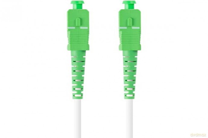 Patchcord światłowodowy Sm Sc/Apc-Sc/Apc Simplex 3.0mm 5M biały