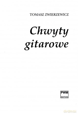 Chwyty gitarowe [KSIĄŻKA]