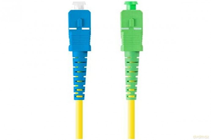 Patchcord światłowodowy Sm Sc/Apc-Sc/Upc Simplex 3.0mm 1M żółty
