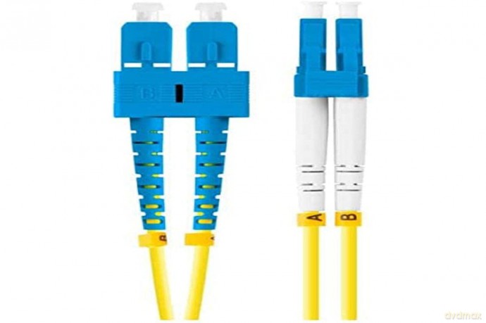 Patchcord światłowodowy Sm Sc/Upc-Lc/Upc Duplex 3.0Mm 2M żółty