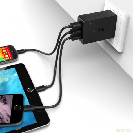 PA-U35 ładowarka sieciowa 3xUSB AiPower 6A 30W