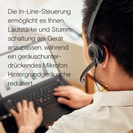 PC 8 USB - Słuchawka stereo USB do komputera z pilotem