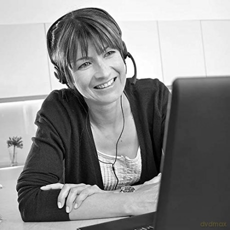 PC 8 USB - Słuchawka stereo USB do komputera z pilotem