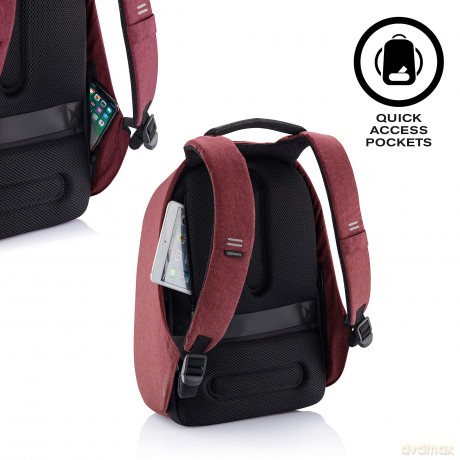 Plecak antykradzieżowy BOBBY HERO REGULAR RED