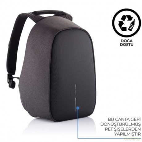 Plecak antykradzieżowy BOBBY HERO SMALL BLACK
