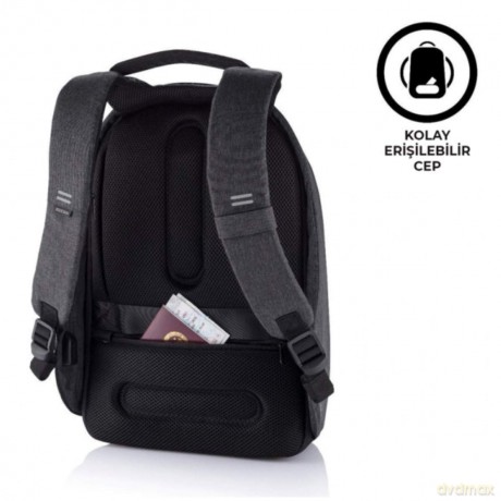 Plecak antykradzieżowy BOBBY HERO SMALL BLACK
