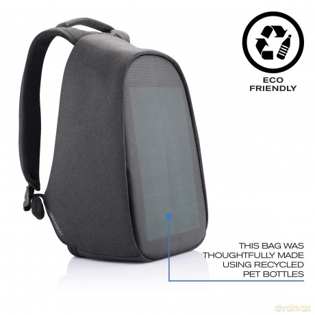 Plecak antykradzieżowy BOBBY TECH BLACK