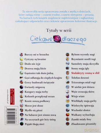 Ciekawe dlaczego - Stalaktyty rosną w dół [KSIĄŻKA]