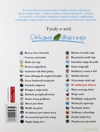 Ciekawe dlaczego - W niebie jest dziura [KSIĄŻKA]