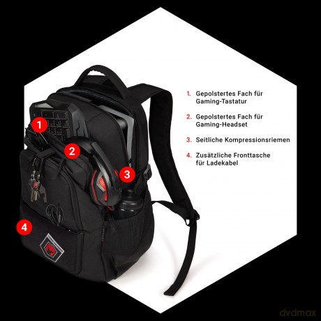 Plecak Eco CATURIX FORZA 17,3 cala 28.5l