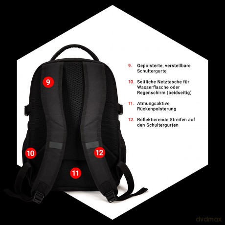 Plecak Eco CATURIX FORZA 17,3 cala 28.5l