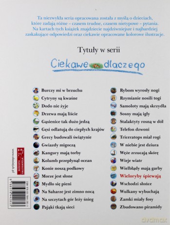Ciekawe dlaczego - Wieloryby śpiewają [KSIĄŻKA]