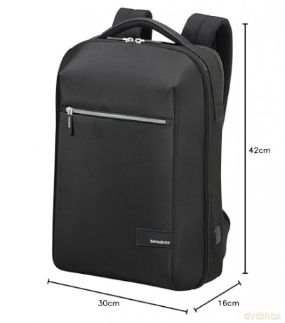 Plecak LITEPOINT 14.1 czarny KF2-09-003