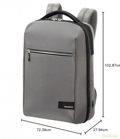 Plecak LITEPOINT 15.6 szary KF2-08-004