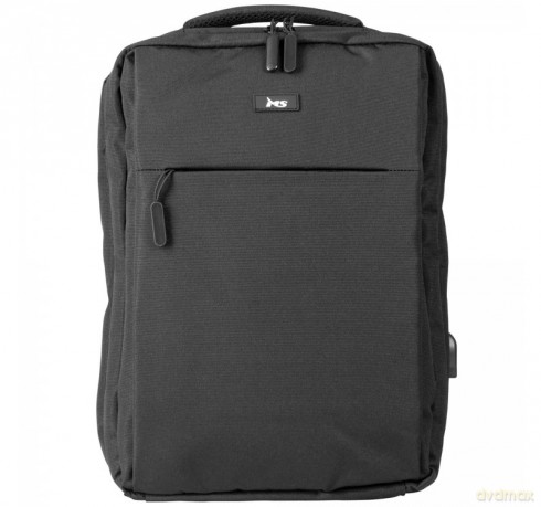 Plecak MS AGON D300 15.6 cala 4 kieszenie Czarny