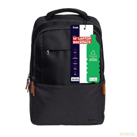 Plecak na laptopa 16 cali Lisboa czarny