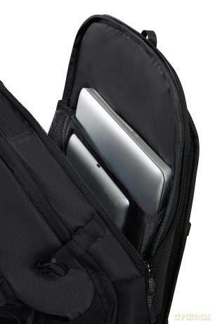 Plecak na laptopa L 17.3 cali Dye-Namic, czarny