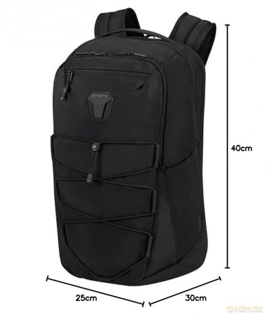 Plecak na laptopa M 15.6 cali Dye-Namic, czarny