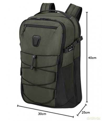 Plecak na laptopa M 15.6 cali Dye-Namic, zielony