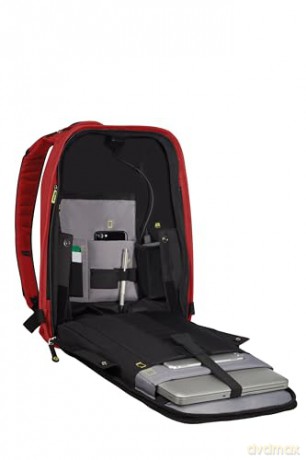Plecak SECURIPAK 15.6 czerwony KA6-10-001