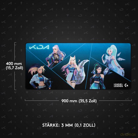 Podkładka G840 XL Mouse Pad LOL-KDA 2.0