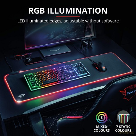Podkładka GXT764 XXL GLIDE-FLEX RGB