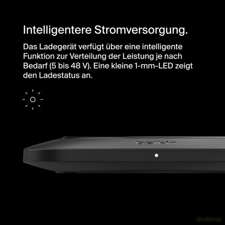 Podkładka ładująca bezprzewodowa BoostCharge Qi 15W czarna