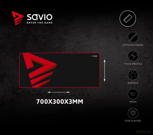 Podkładka pod mysz 700x300 Turbo Dynamic L