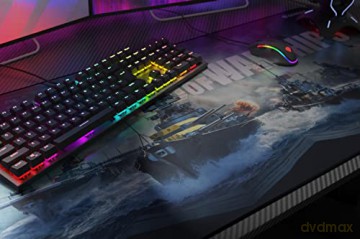 Podkładka pod mysz Carbon 500 Maxi WOWS Armada 900x450mm