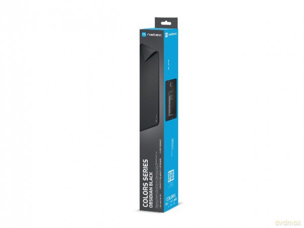 Podkładka pod mysz Colors Series Obsidian Black 800x400 mm