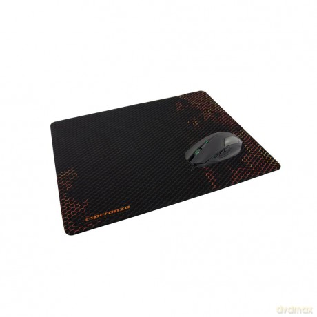 PODKŁADKA POD MYSZ GAMING EA146R FLAME CZARNO-POMARAŃCZOWA