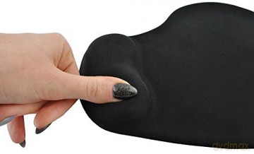Podkładka pod mysz gel - czarna