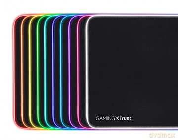 Podkładka pod mysz GXT765 Glide-Flex RGB Mouse pad/USB hub
