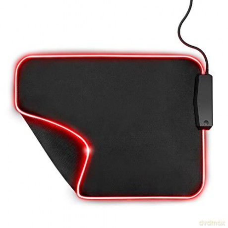 Podkładka pod mysz GXT765 Glide-Flex RGB Mouse pad/USB hub