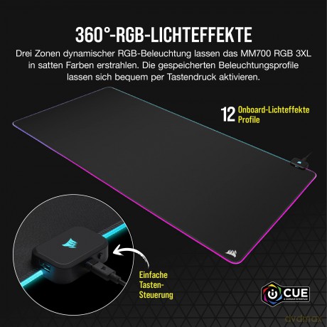 Podkładka pod mysz MM700 RGB 3XL