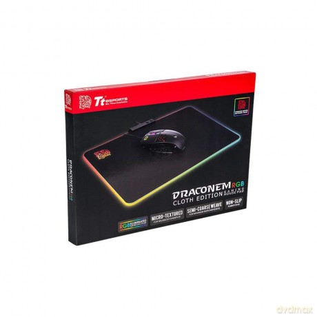Podkładka pod mysz Tt eSPORTs - DRACONEM RGB Hard Edition