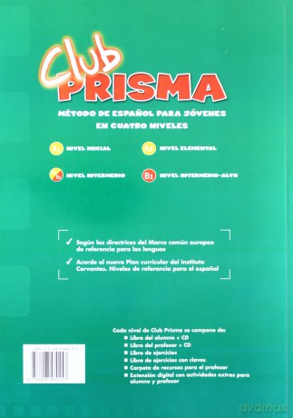 Club Prisma A2 Libro de ejercicios [KSIĄŻKA]