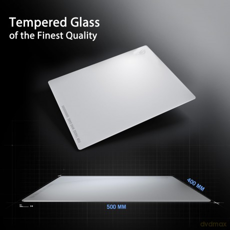 Podkładka ROG Moonstone Ace Glass 500x400 mm Biała