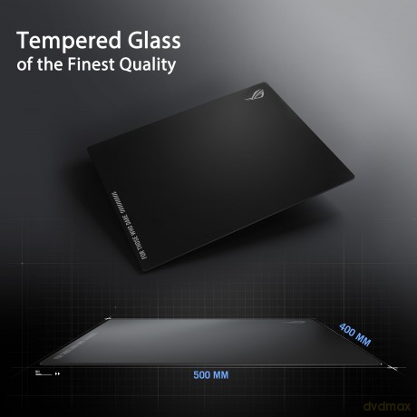 Podkładka ROG Moonstone Ace Glass 500x400 mm Czarna