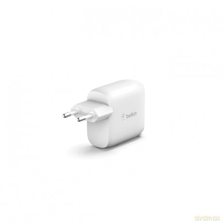 Podwójna ładowarka ścienna Boost Charge 12W x2 Biała
