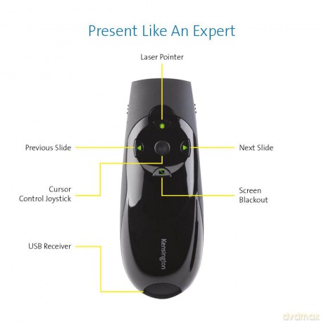 Prezenter Expert z zielonym laserem