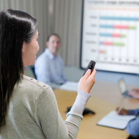 Prezenter Expert z zielonym laserem i kursorem