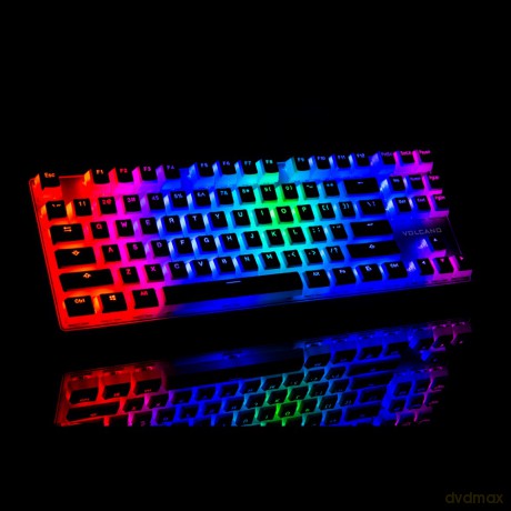 Przewodowa klawiatura mechaniczna RGB PUDDING EDITION biała