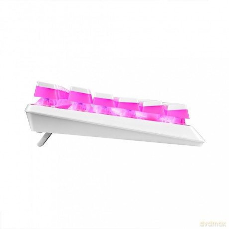 Przewodowa klawiatura mechaniczna RGB PUDDING EDITION biała