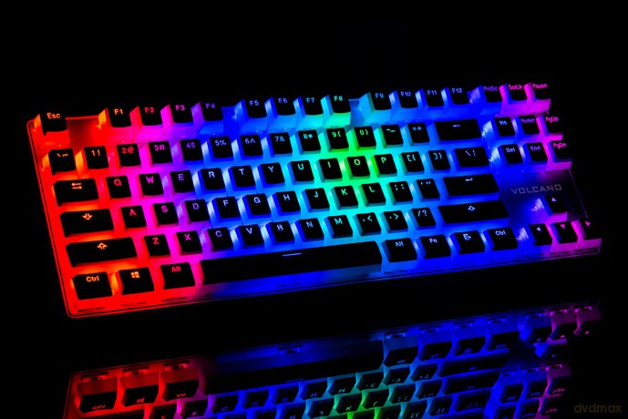 Przewodowa klawiatura mechaniczna RGB PUDDING EDITION biała
