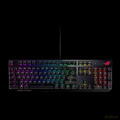 Przewodowa mechaniczna klawiatura do gier ROG Strix Scope RGB Cherry MX Red