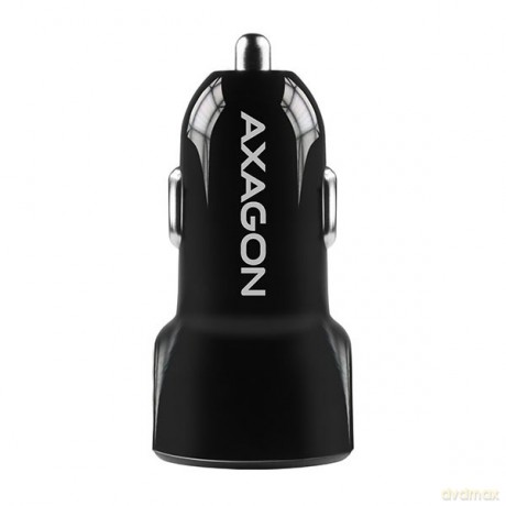 PWC-QC5 Ładowarka samochodowa QUICK SMART 31.5W, 2x port QC3.0/AFC/FCP + 5V-2.6A