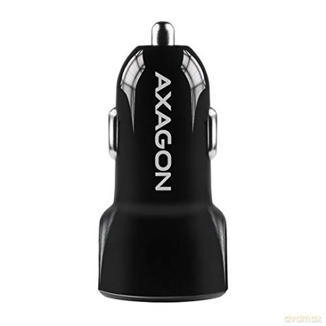 PWC-QC5 Ładowarka samochodowa QUICK SMART 31.5W, 2x port QC3.0/AFC/FCP + 5V-2.6A