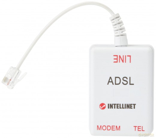 Rozdzielacz 2/1 RJ11 ADSL