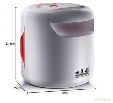 SHARP Imprezowy System Muzyczny PS-919(WH)